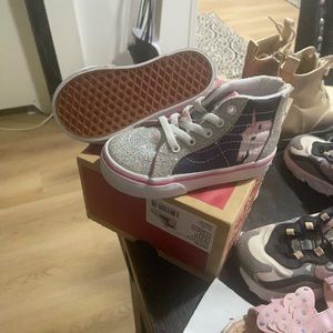 Vans Sk8hi toddler size 6 unicorn shoes